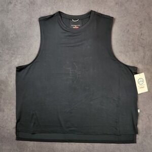 ATG Wrangler‎ Tank Top Womens XXL Black Relaxed Performance Wicking Yoga Shirt